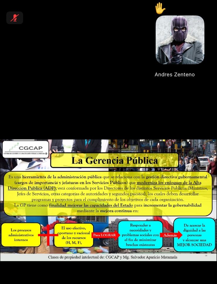 Con mucho interés por parte de los 44 alumnos inscritos, inició la 4ta versión del Diplomado "Gerencia Pública" a cargo del Mg. Salvador Aparicio M. Te invitamos a los programas disponibles para el mes de agosto. Inscripciones abiertas, te esperamos.