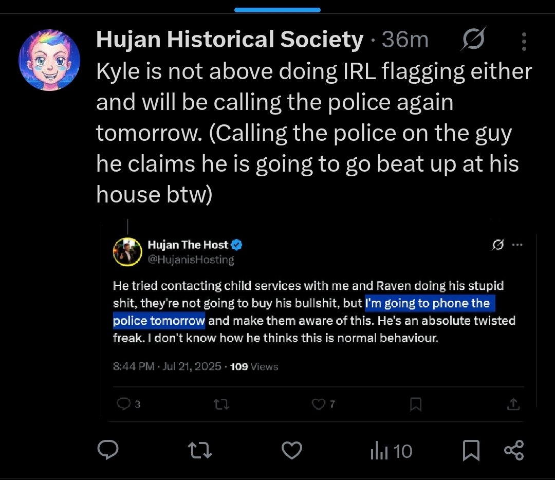 LolcowAgency's tweet image. Dominic having yet another cry while being stuck using his 50th alt account chasing after Hujan, the guy he's obsessed with.