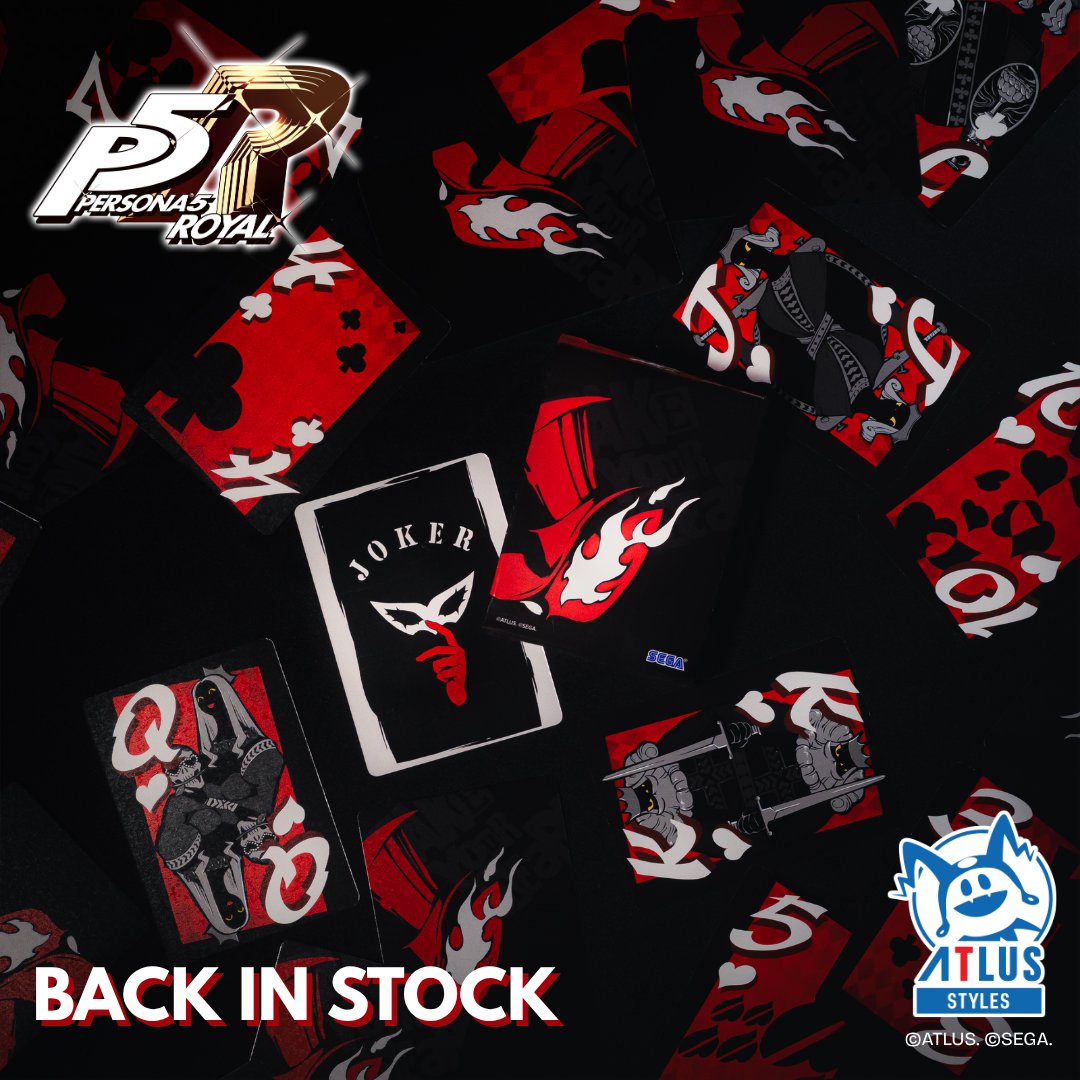 AtlusStyles's tweet image. SHOP ATLUS RESTOCK ALERT! 🚨
The following Shop Atlus favorites have returned for pre-order:
- Metaphor: ReFantazio Keychains
- Persona 3 Reload Evoker Bottle Opener Keychain
- Persona 5 Royal Tycoon Playing Card Set
Secure your favorites now!
🛒bit.ly/shop-atlus