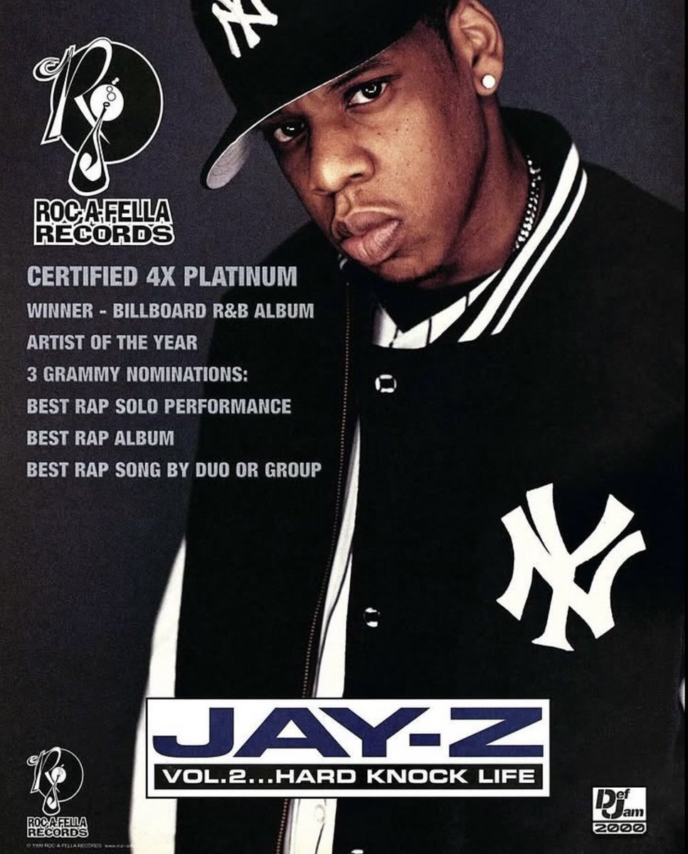 BookOfHova's tweet image. 1st gen Hip Hop mc, pioneer & historian Kool Moe Dee on Hov in 2002:
“No one in the history of the rap game has ever locked the streets down like Jay-Z. From 97-02, he has been the absolute King of the streets
what Jay-Z has done is unprecedented in Hip Hop on many levels”