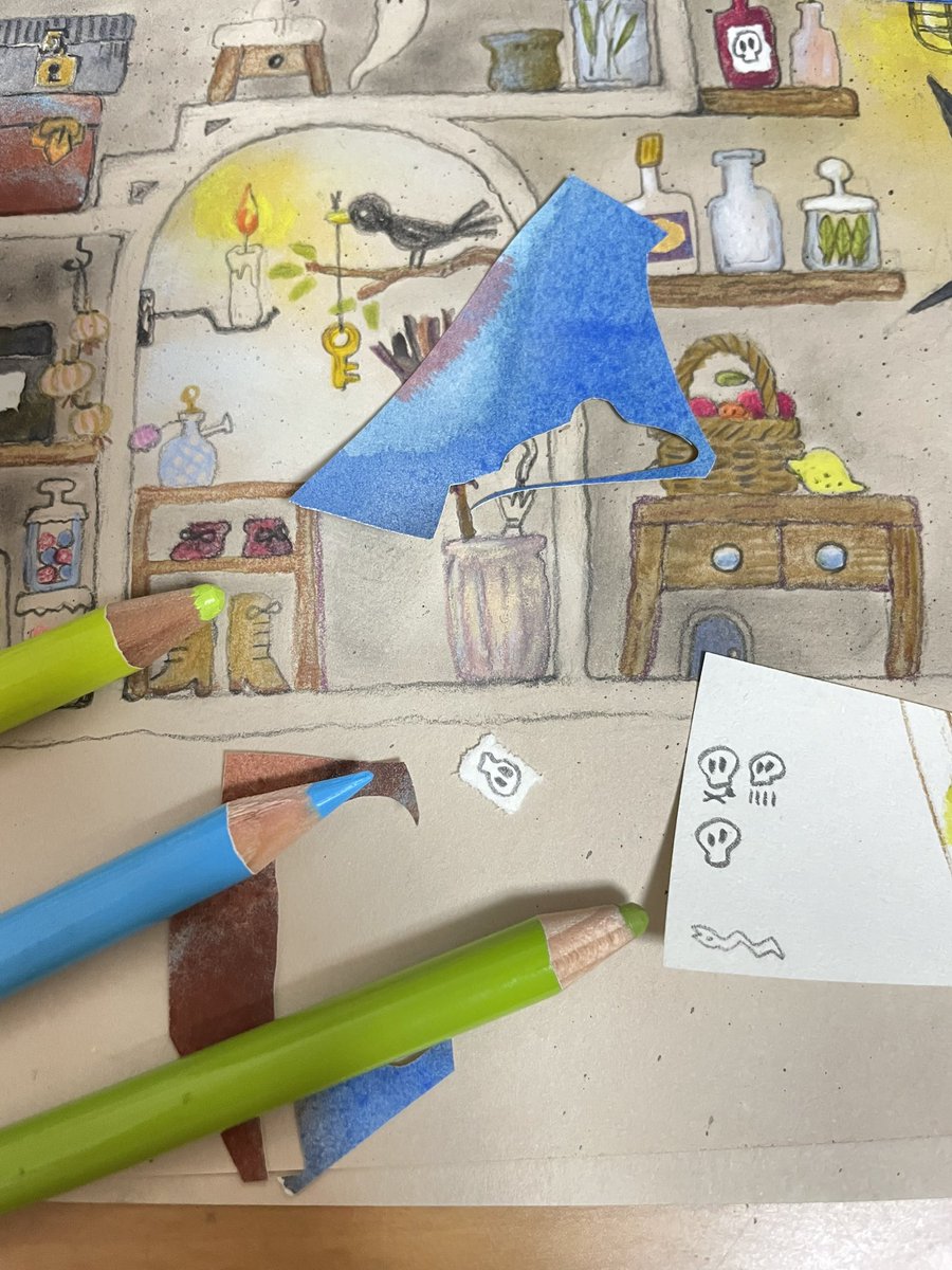 torako_room's tweet photo. 制作中✏️✂️🎨 https://t.co/kVHrdKjmuD