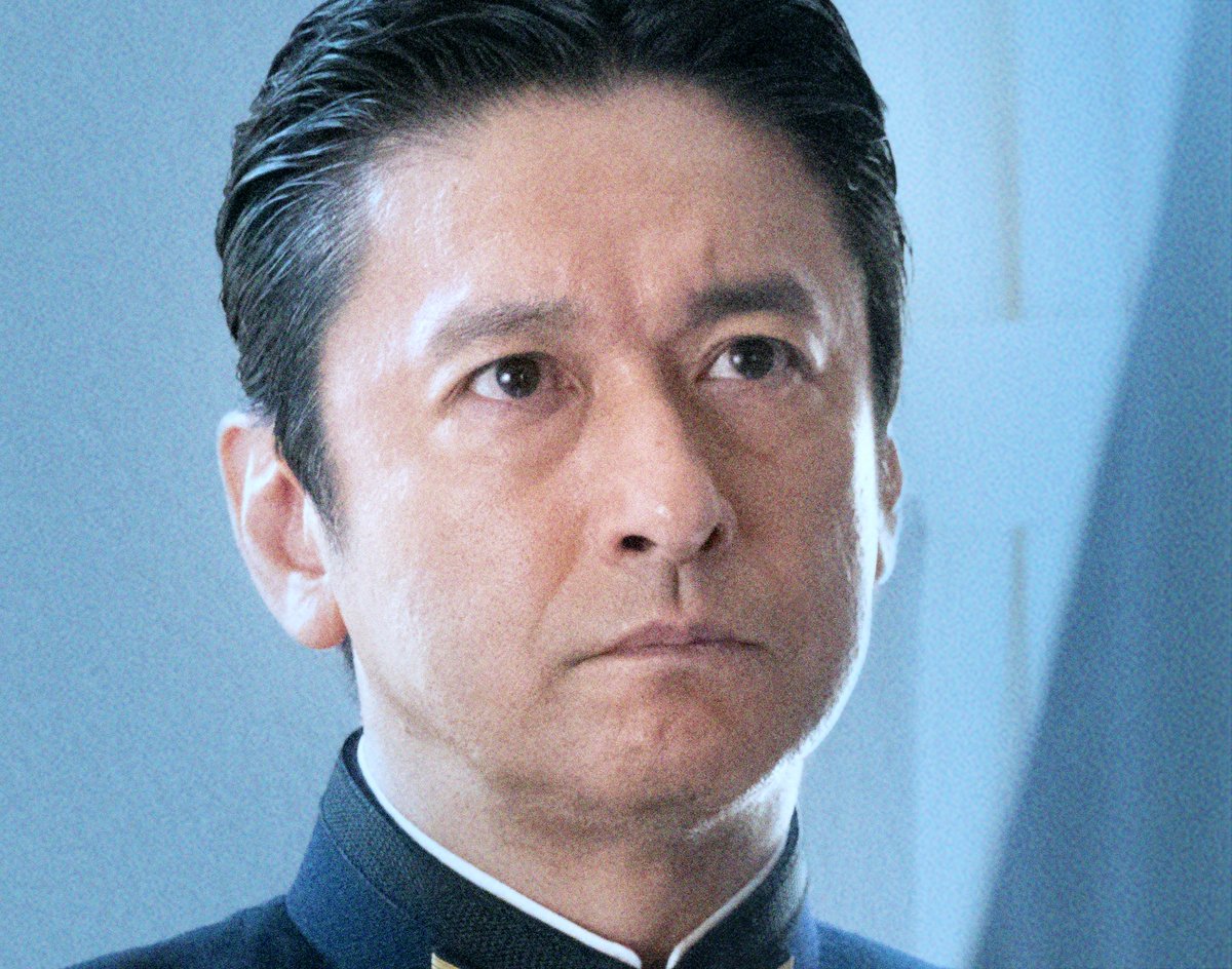 yukikazemovie's tweet image. 『雪風 YUKIKAZE』人物紹介⚓◢
 ̄ ̄ ̄ ̄ ̄ ̄ ̄ ̄ ̄ ̄ ̄ ̄ ̄ ̄ ̄ ̄
❮軍司令部 作戦課長❯
古庄俊之 大佐
#石丸幹二
「 米英との戦さには反対だった男が、
今は最前線で戦っているのか…… 」
#雪風YUKIKAZE
𝟴.𝟭𝟱🎬