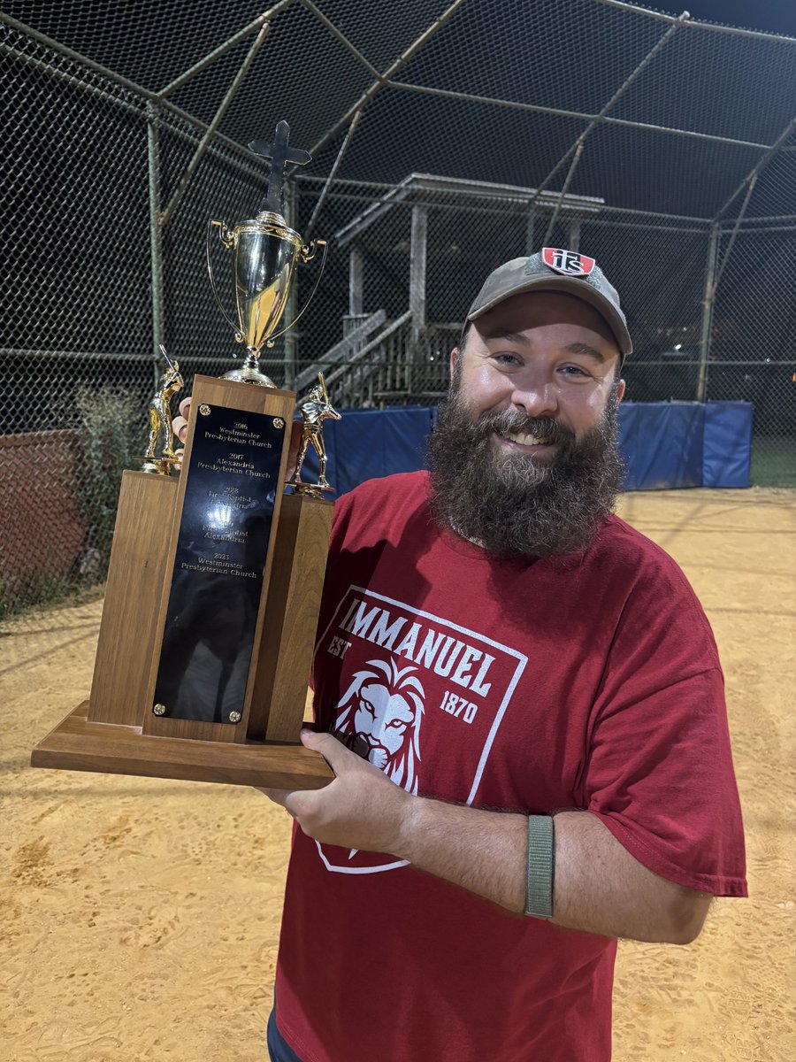 MikeKMorrison's tweet image. Your 2025 BACK TO BACK Alexandria church league softball champions!

We came back down a bunch to walk it off and take home the glory!