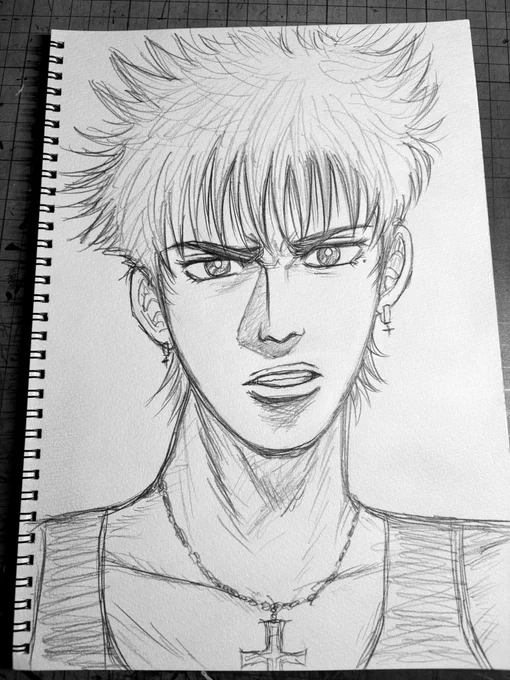平成ヤンキーくん
過去絵を手直し。
鉛筆画。
#ヤンキーメンズ
#やんちゃボーイ 