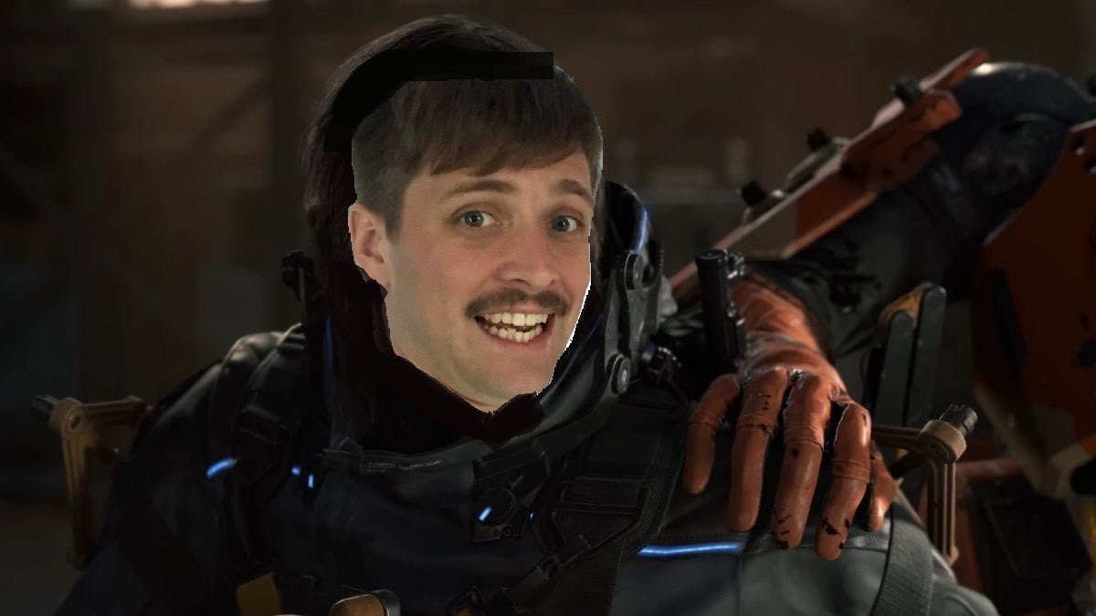 Hegelbon's tweet image. Patreon members! Please do not adjust your television, @NBABabySecret is INDEED in the building, talking about Death Stranding 2, and basically the lads getting together again for yet another ride. Must listen! Link! In! Following! Tweet!