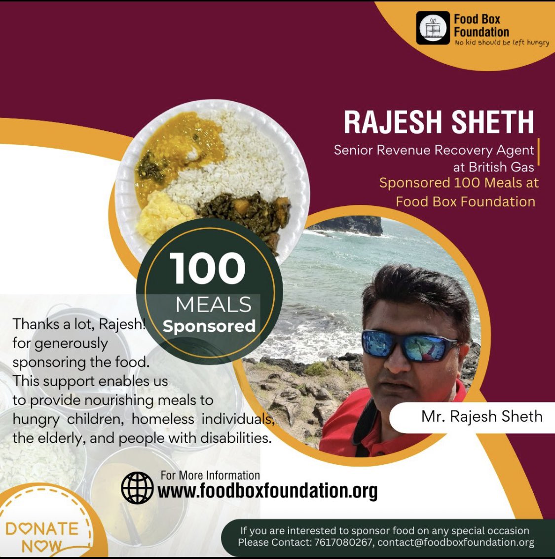 sudhirsingh_15's tweet image. heartfelt gratitude to Rajesh for his generous support and sponsorship in providing food for those in need. 

It is inspiring to see individuals like you taking action to ensure that everyone has access to basic necessities. 

Thank you for your kindness and dedication to this…