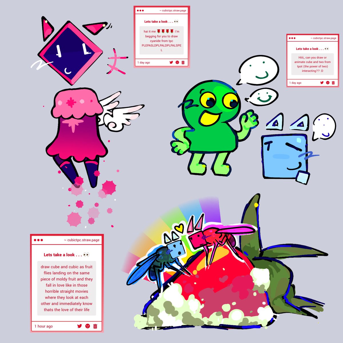painted__nebula's tweet image. If Cube were a Mantis shed be a Conehead mantis cuz i like those ones
#JustShapesAndBeats #jsab #thepinkcorruption #tpot