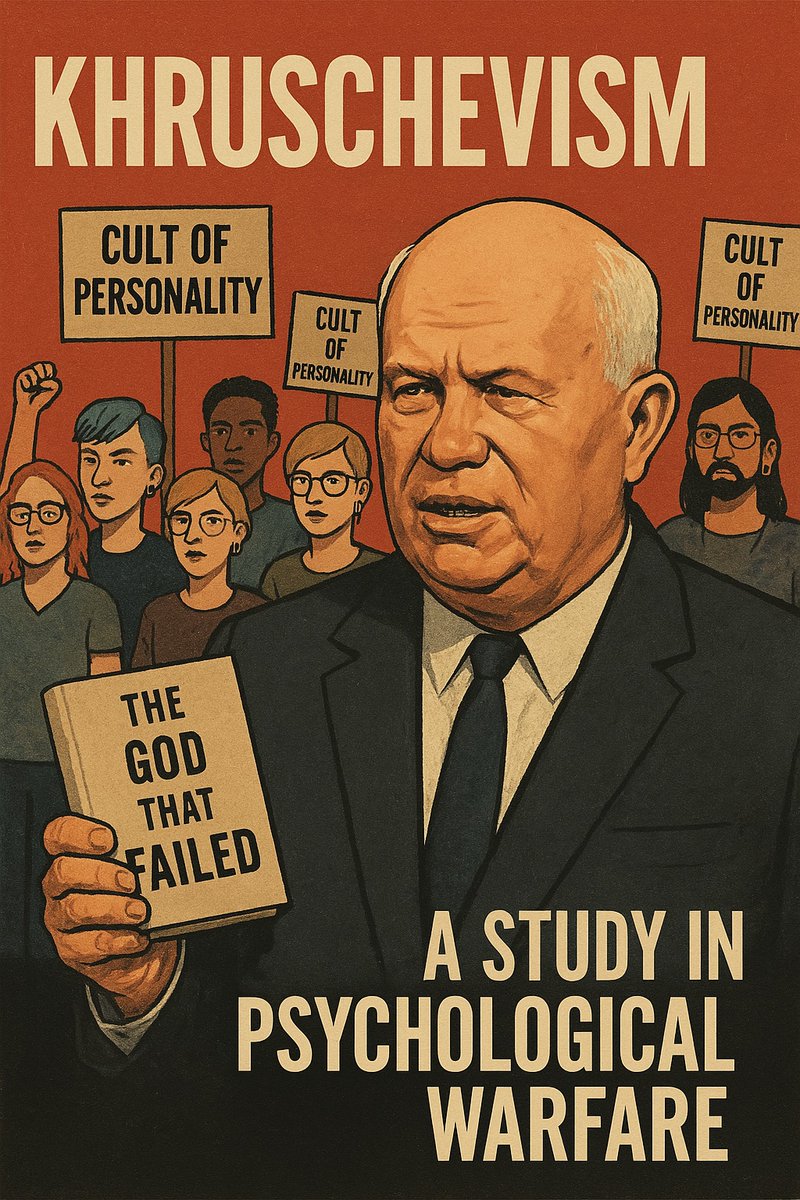 RealCalebMaupin's tweet image. Khruschevism: A Study in Psychological Warfare
Audiobook: youtube.com/watch?v=5IOiTx…
Order your copy: amazon.com/dp/B0F4N7QC1T