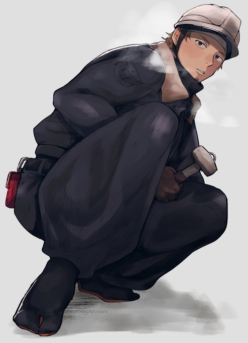 作業着の髭はイイゾ～ 