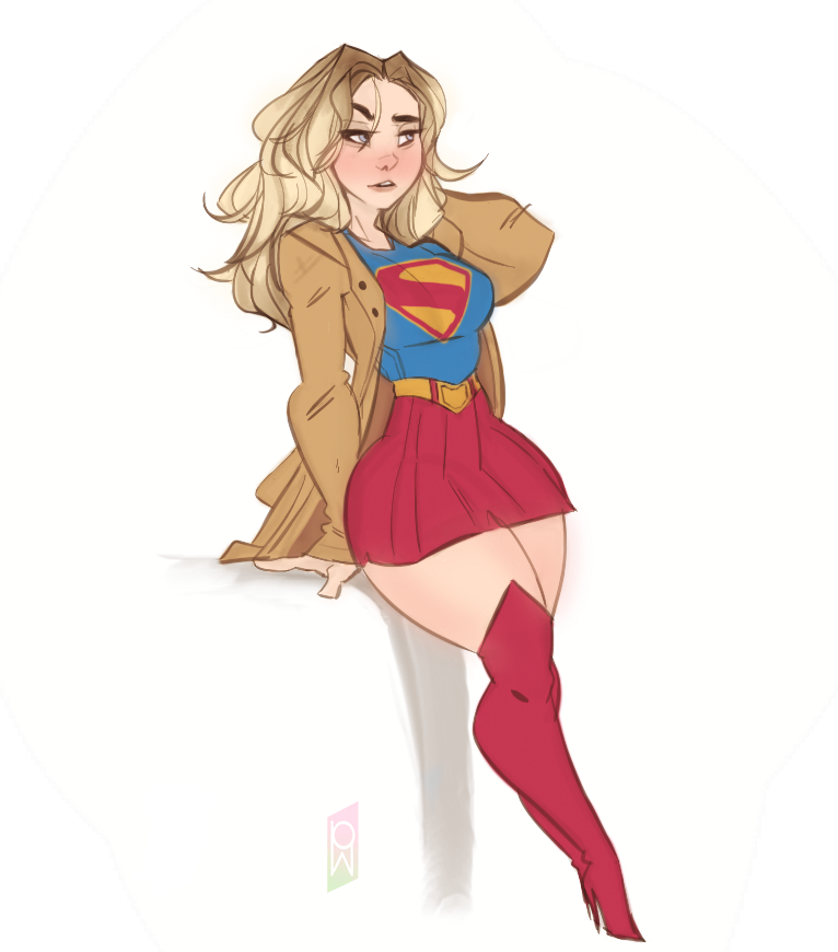 PhelippeTom's tweet photo. Look out 🙃

#Superman #girl #cartoon #art #pinup #drawing #digitalpainting https://t.co/OklUKBqXSy