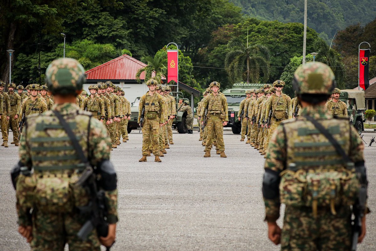 I_Corps's tweet image. Keris Strike 25⚡️🇺🇸 🇲🇾 🇦🇺
Multinational forces from Malaysia, the United States, and Australia officially launched Exercise #KerisStrike25 in Perak, Malaysia. The trilateral exercise underscores the enduring commitment to peace, security, and cooperation across the Indo-Pacific.