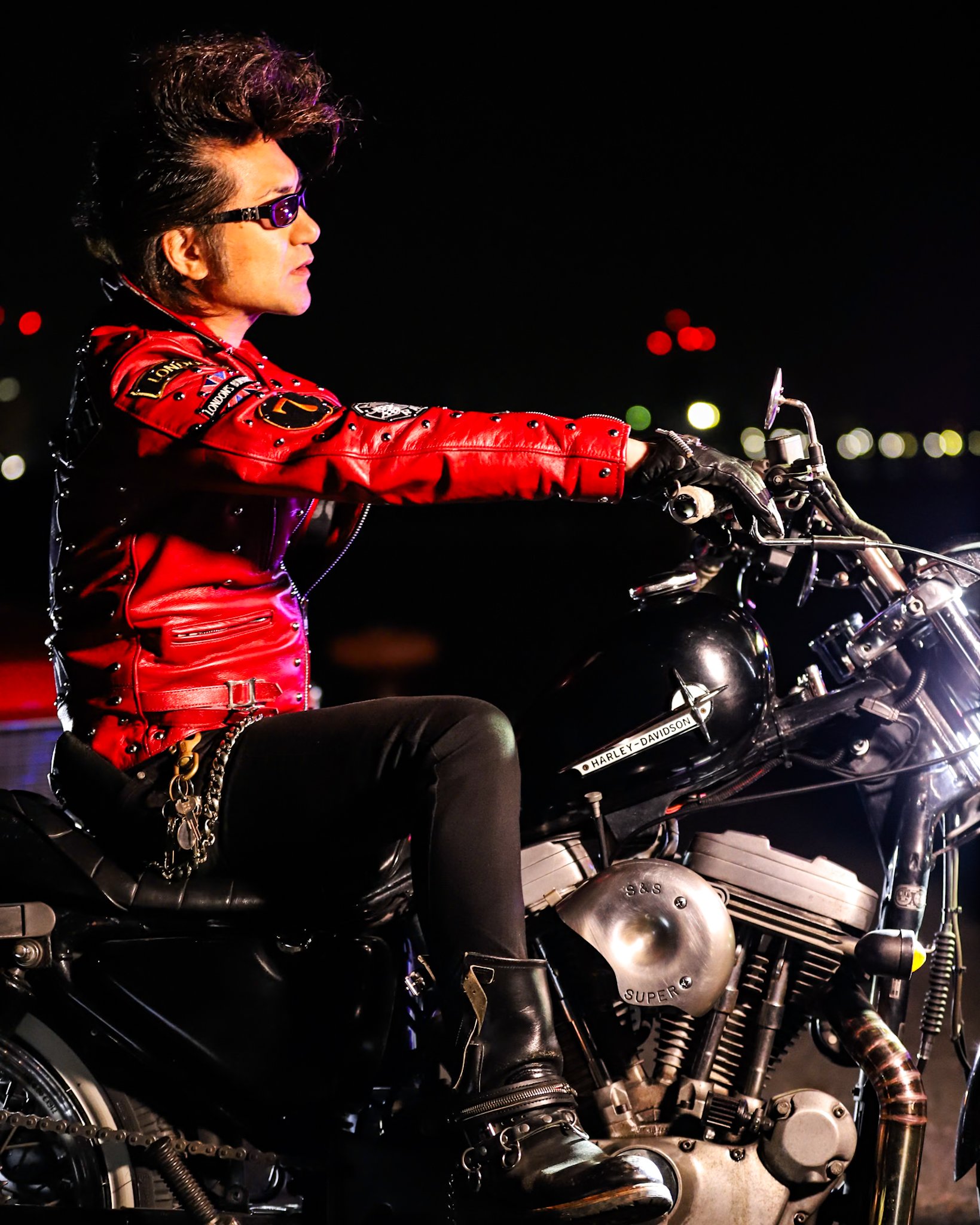 白黒PUNK構築-豪華版極限定 ACDC 切り替え ダブルライダース レザー本革 Amazon | クローズワースト 背にドクロ スカル刺繍 シングル