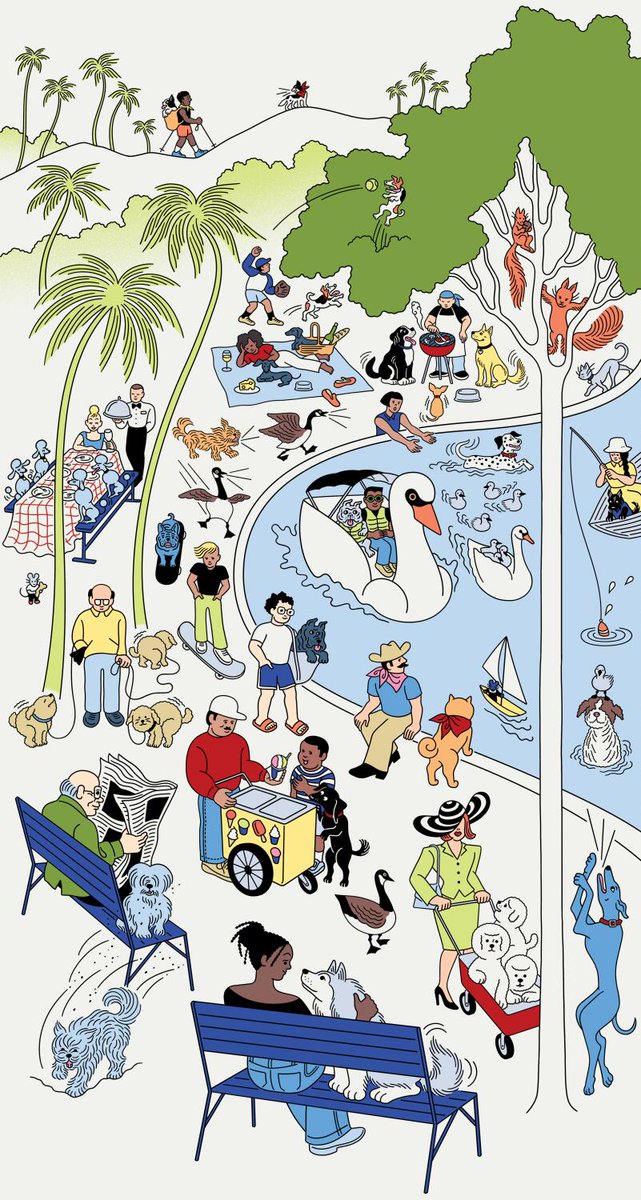 latimes's tweet image. Dog Days of Summer: Exploring L.A.'s obsession with our furry best friends latimes.com/lifestyle/stor…