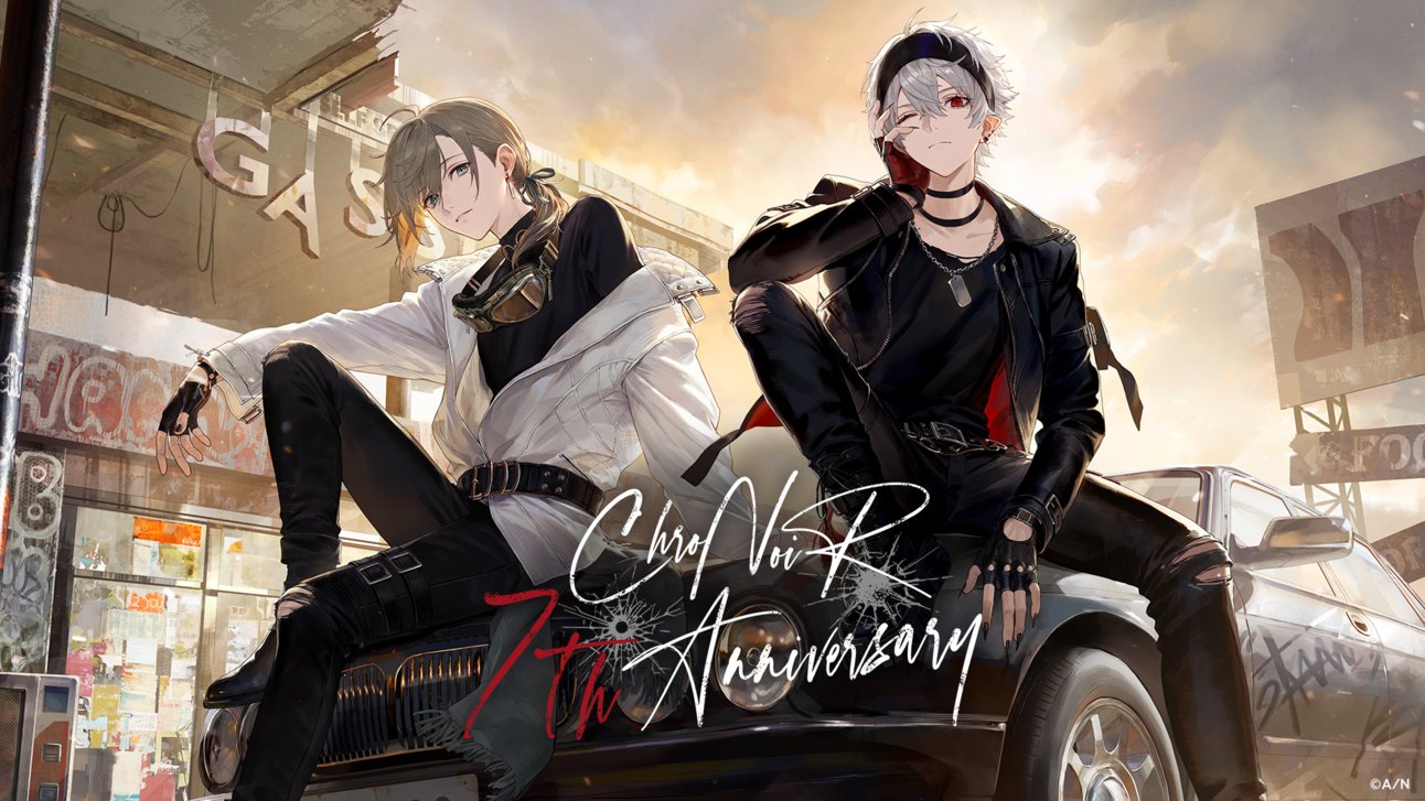 ChroNoiR 7th 葛葉 アクスタ ストラップ ChroNoiR 7th ANNIVERSARY」グッズを2025年7月17日(木)18時より