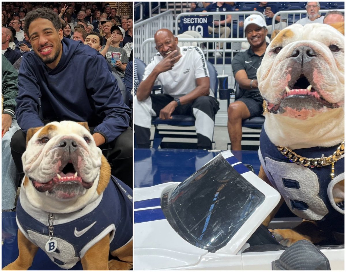 Haliburton fam digs that Dawg!  #YesCers🤝#Dawgs