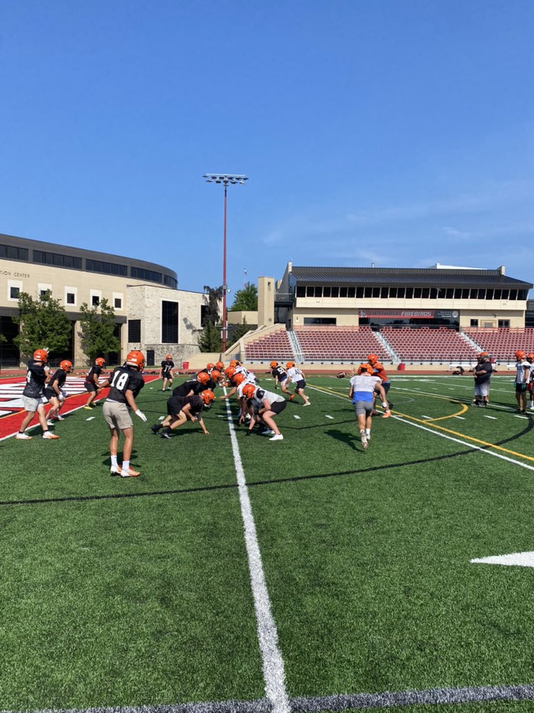 WWSFB's tweet image. Great start to team camp! Beautiful day at Carthage