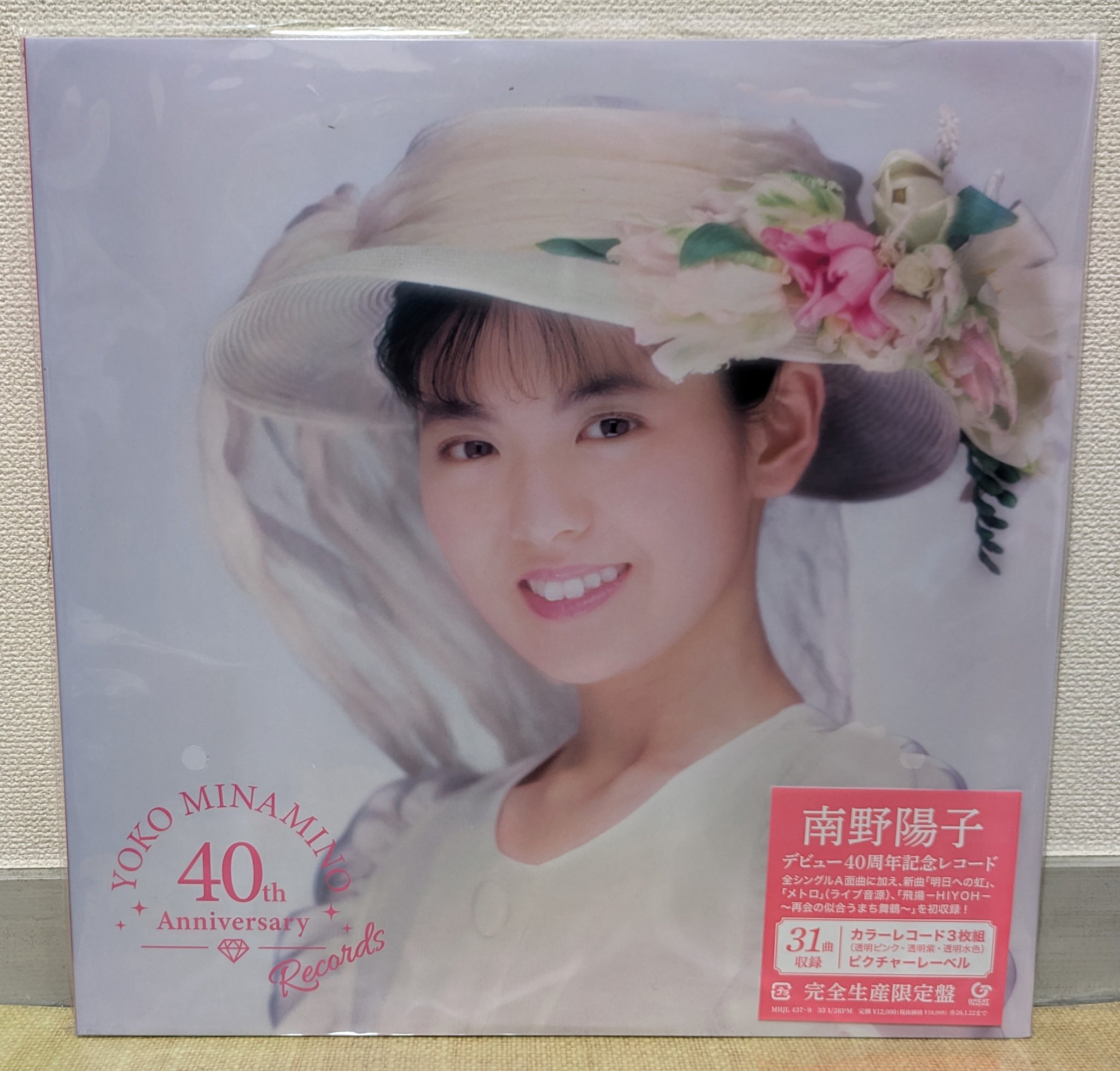 南野陽子 40th Anniversary Records [完全生産限定盤] 南野陽子 40th Anniversary Records [完全生産限定盤]