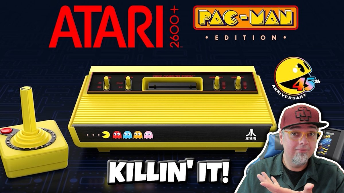 madlittlepixel's tweet image. Damn... @Atari is Killin it! Pac-Man Edition 2600 Console? With New 7800 version of the game? And Namco DLC for Atari 50th? Let's take a look and talk about it in my video here: youtu.be/qJOe03higjg