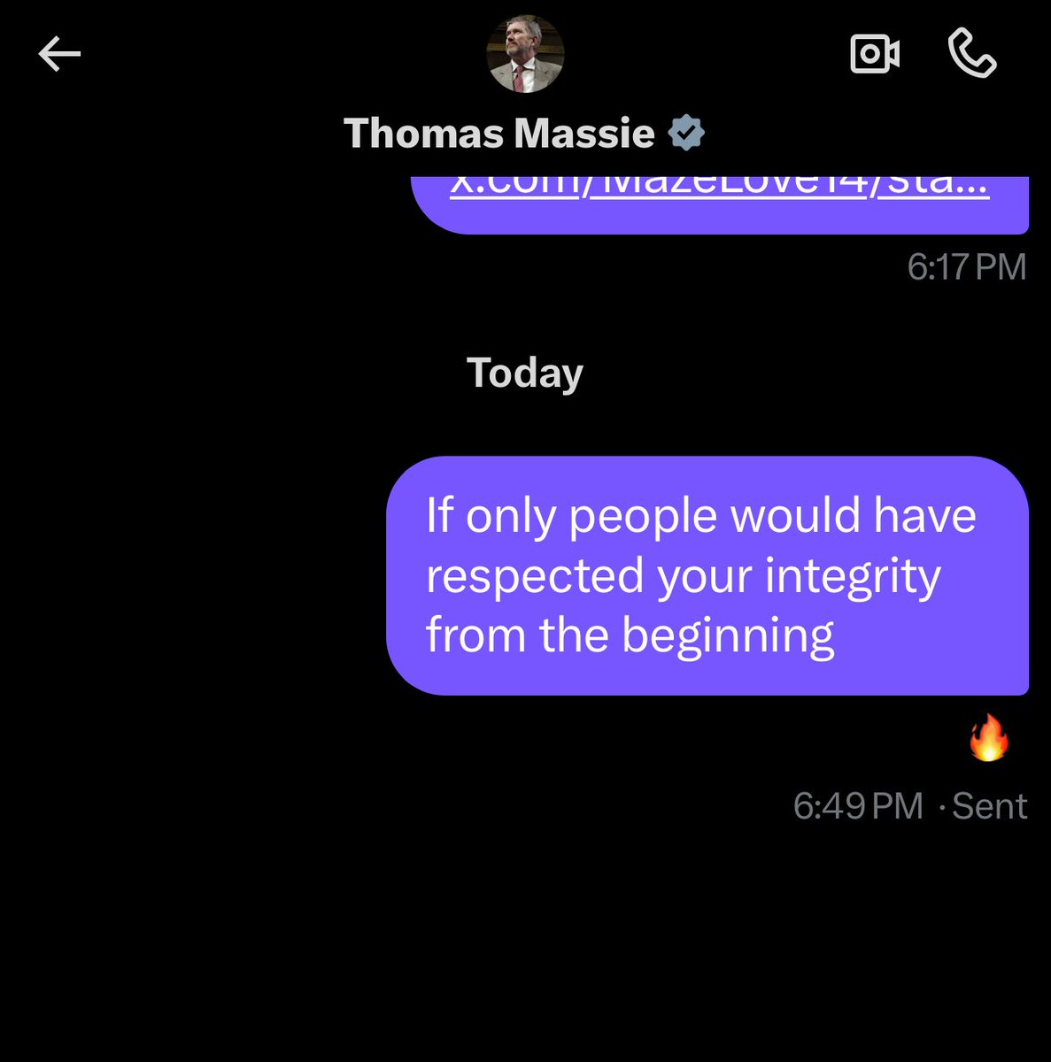 Nance726's tweet image. Thank Goodness there is on Congress man that is always consistent @RepThomasMassie
