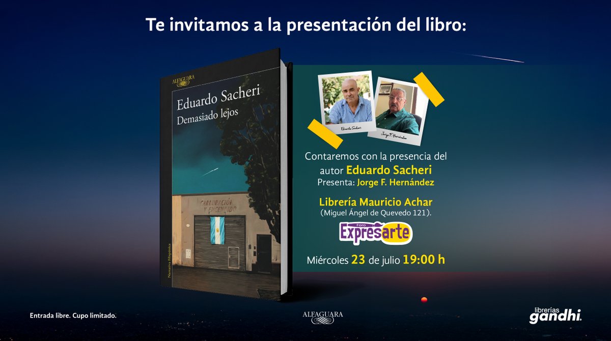 Hace tiempo que no nos encontramos cara a cara aquí en la ciudad de México. No se me ocupen este miércoles, por favor 🥹. Un abrazo.