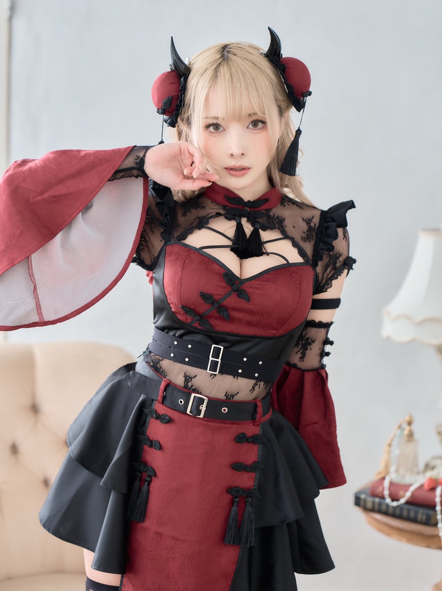 _malymoon's tweet image. Malymoon Halloween Collection 2025
🛒ダマスクレースヴィランチャイナ
color : black / red
size : free
price : ¥16,060(tax in)
model : シスル @Sithle011
malymoon-costume.com/view/item/0000…