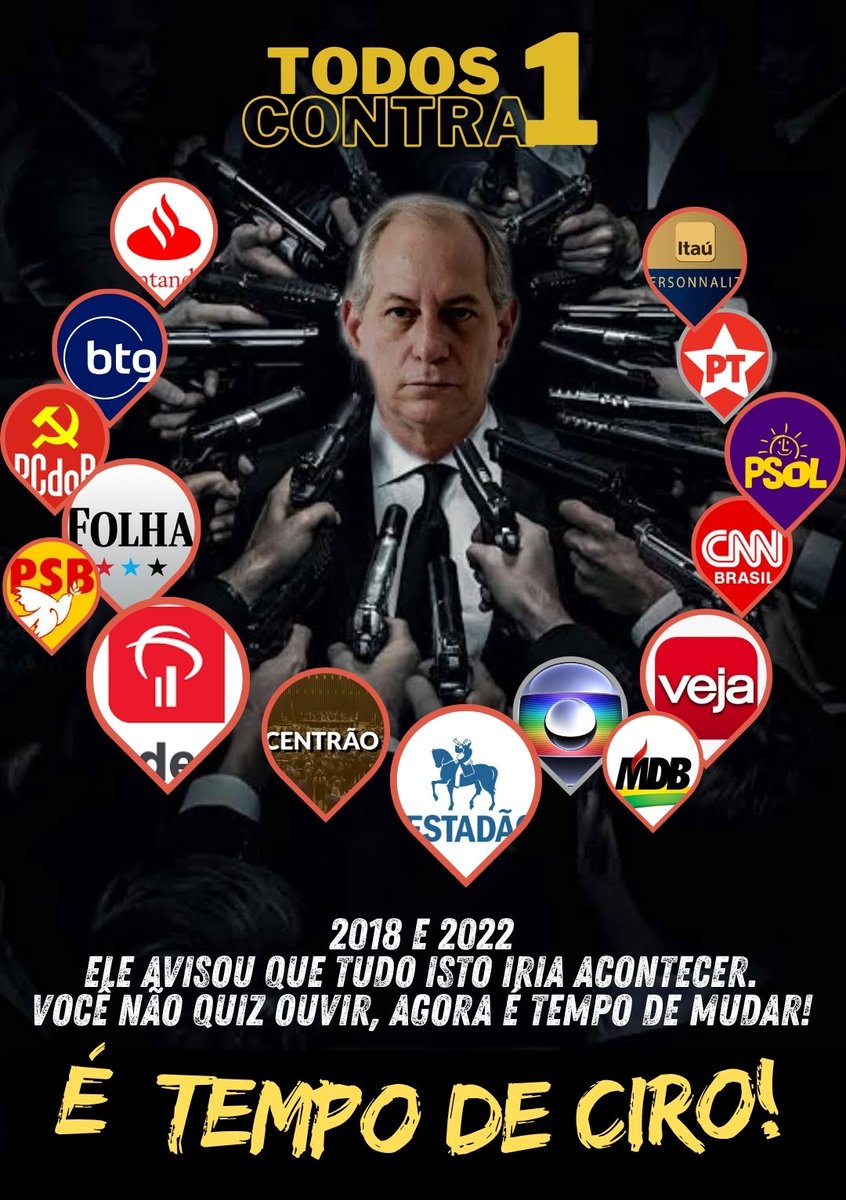 O Brasil tem jeito sim! Ouça as propostas concretas, se apegue as ideias, ao PROJETO NACIONAL DE DESENVOLVIMENTO