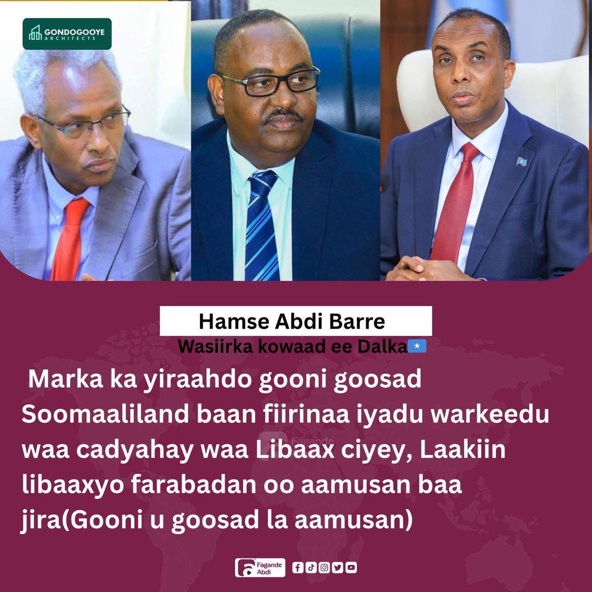 maxamuudsalaad4's tweet image. RW Xamse caawa kuwanoo casharo u dhigay
@Salman_afgub @khadiryare @faisals53034542 @Feysalvip @AliSamattar @DrMohamed19001 @MukhtarAlaska @dunia_work