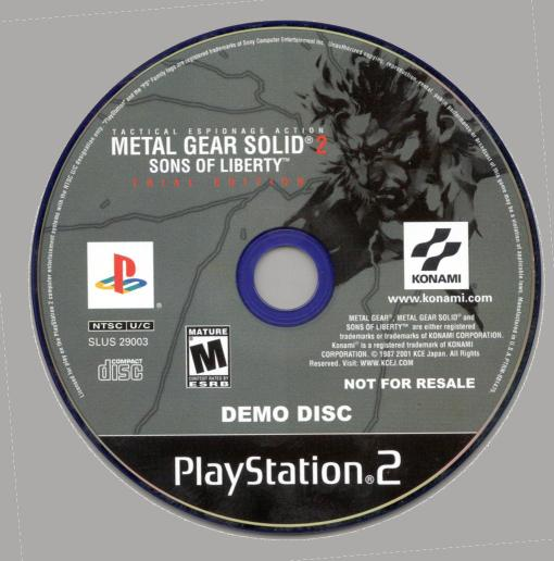 MGSMGN's tweet image. Like this if you played the Metal Gear Solid 2: Sons of Liberty Trial Edition(playable demo) disk that came with Zone of the Enders. I think I logged about a hundred or more hours into this demo lol. 😅 How about you?