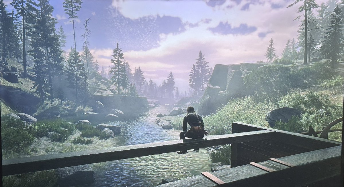 Probably my favorite screenshot I’ve ever taken ❤️ #RedDeadRedemption2