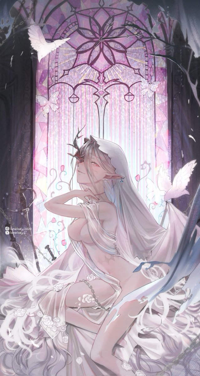 lomelody1's tweet image. 白毛姐姐🥵