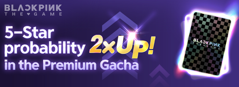 [☑️] 5-Star Chance UP! in [Premium Gacha] - Season 5

Producer, don’t miss out on this golden opportunity -
doubled drop rate of 5-star cards for a limited time!

🔗Details | 자세히보기 tinyurl.com/yawen4uj

[☑️] 고급 뽑기에서 5성 포토카드를 획득하자! - 시즌 5

프로듀서님,