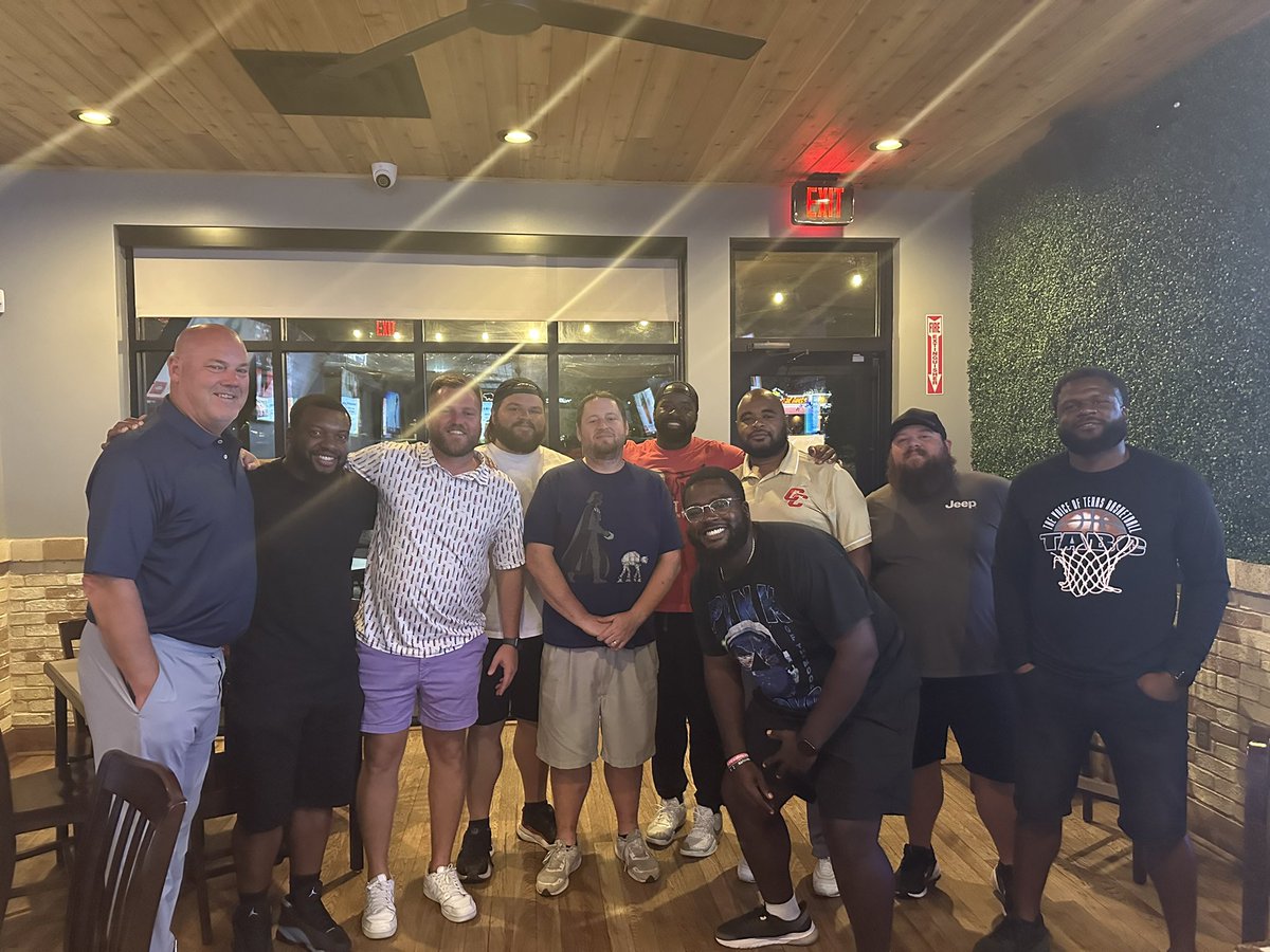 Missing a few of the boyz but a strong Creek showing this year at Coaching School‼️ Appreciate everything they do for me, our kids, our school and our community‼️ ‘25 season is officially here‼️