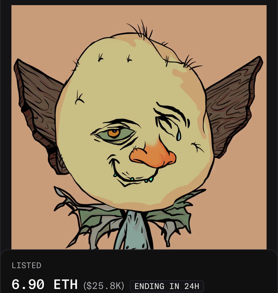 tfsNOLA's tweet image. For the price of a gently used Honda you can cosplay as Gob. 

Just in time for the next bull!!
Buy your next pfp with built in clout!!

FREE!!!
