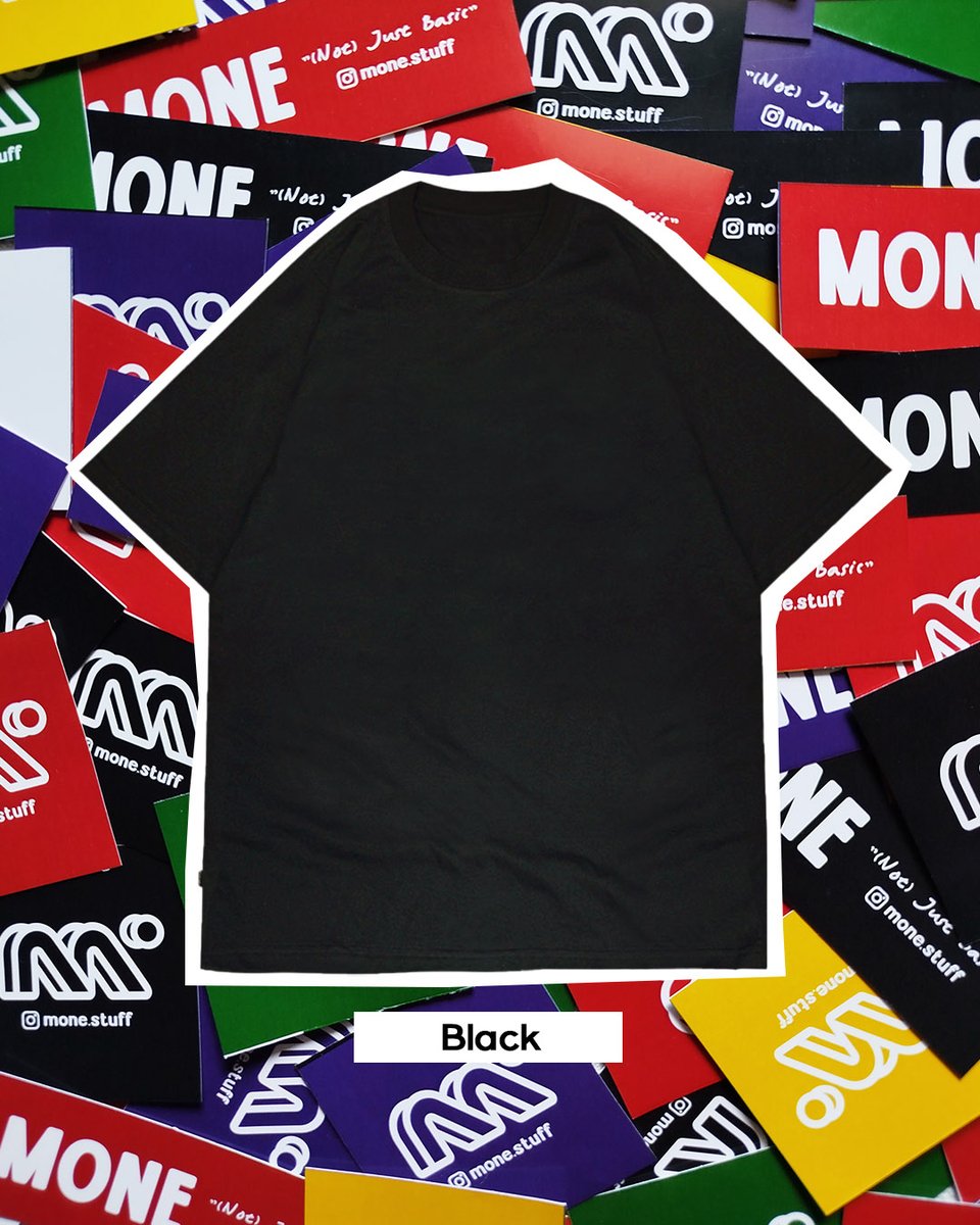 sonisnipz's tweet image. SHOP NOW! MONE (Basic T-shirt)
• Back • White • Steel Blue • Navy Blue • Lillac
• Deep Blue • Coklat Susu • Merah Maroon • Cinnamoon • Hijau Botol.
IDR 55K. (size S-XXL).
24s Cotton Combed. Tebal. Nyaman. Oversize Regular.
#KaosPolos #KaosBasic #BasicTee #TshirtPolos