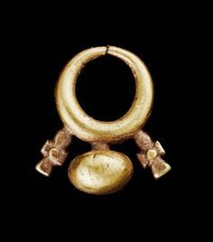 SudaneseCulture's tweet image. Gold Earring Nubian, Meroitic Period, 270 B.C.–A.D. 320 - Sudan
#SudsneseCulture
#ثقافة_سودانية