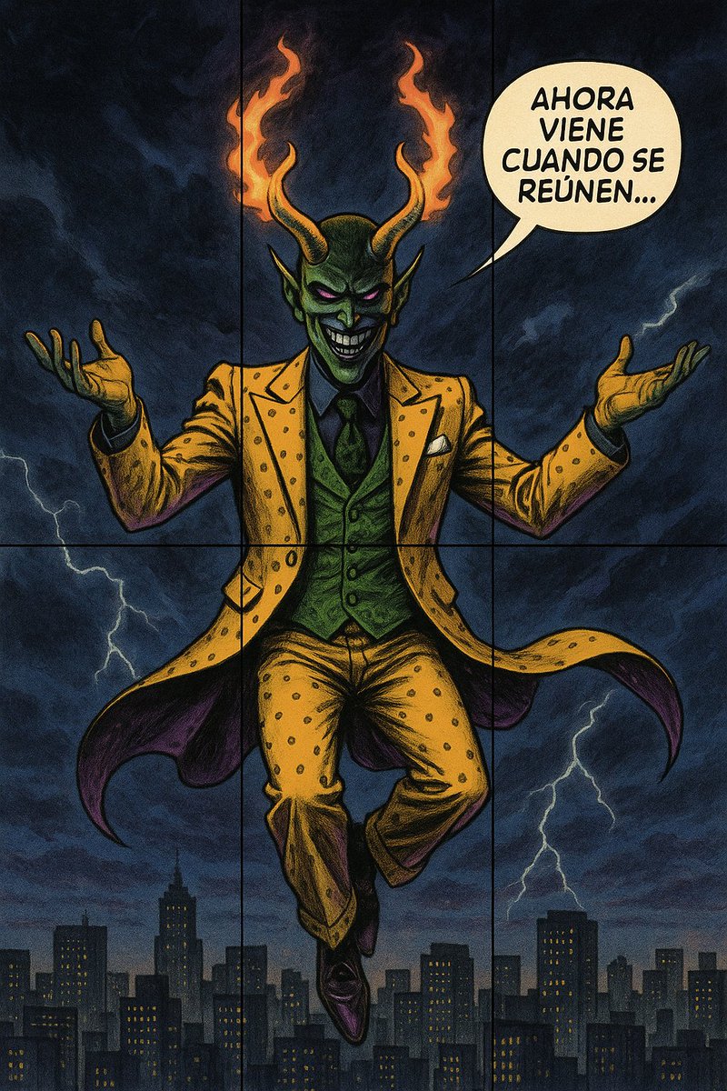 fluxtarambana's tweet photo. Flux rescata un personaje del pasado, conviértelo en un villano y haz que vuelvan los Avengers.

Flux con ChatGPT:

#StanleyIpkis #ElDiosDelEngaño #FluxTarambana #ComicArt #Vengadores #Marvel #Avengers https://t.co/epxeBE6ALy
