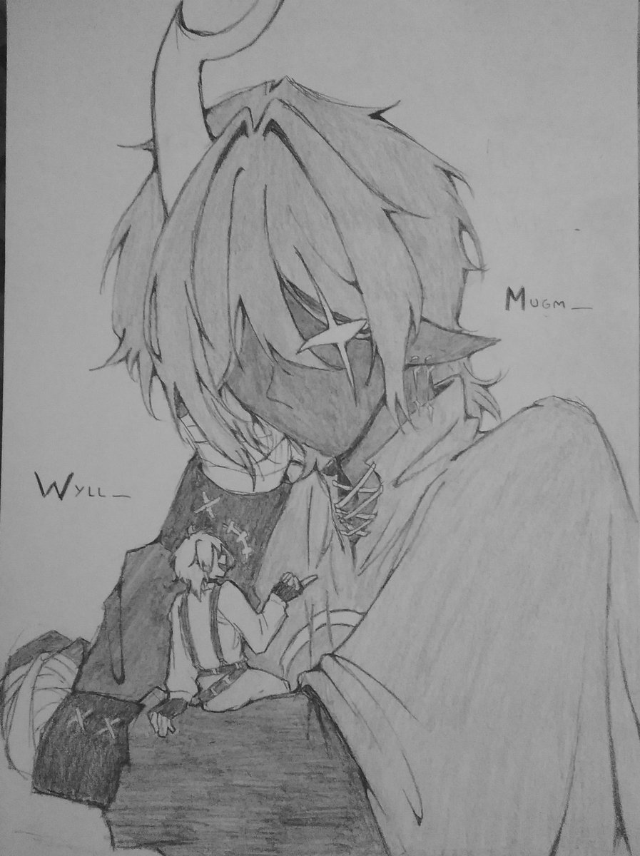 ZALLEVE's tweet image. Mugm is saving me from art block rn #Mugmfanart #wyll_fanart oh wait do they have a duo name???