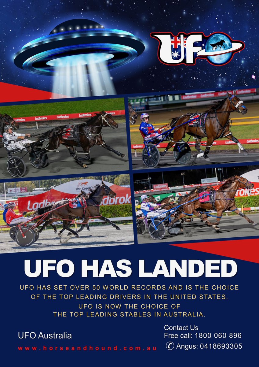 Revving up the Australian racetracks 🛸🛸🛸🛸 #UFO

☎️Call 1800 060 896 to order yours now

Check them out on our website horseandhound.com.au 🐴🐕