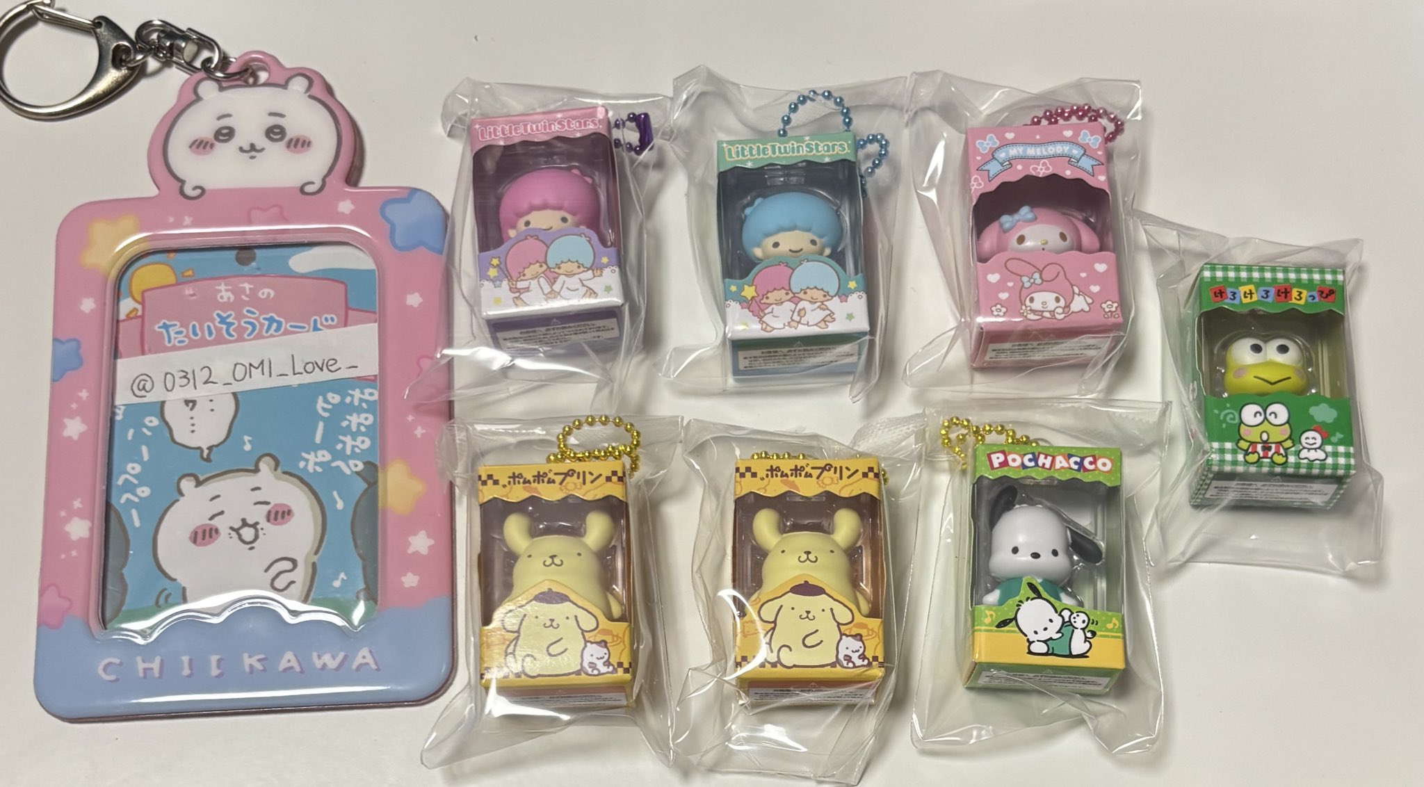 サンリオ　チョコボックス　プリン・ポチャッコ・けろっぴ・クロミ・マイメロディ他 サンリオキャラクターズ チョコボックス ボックスフィギュア
