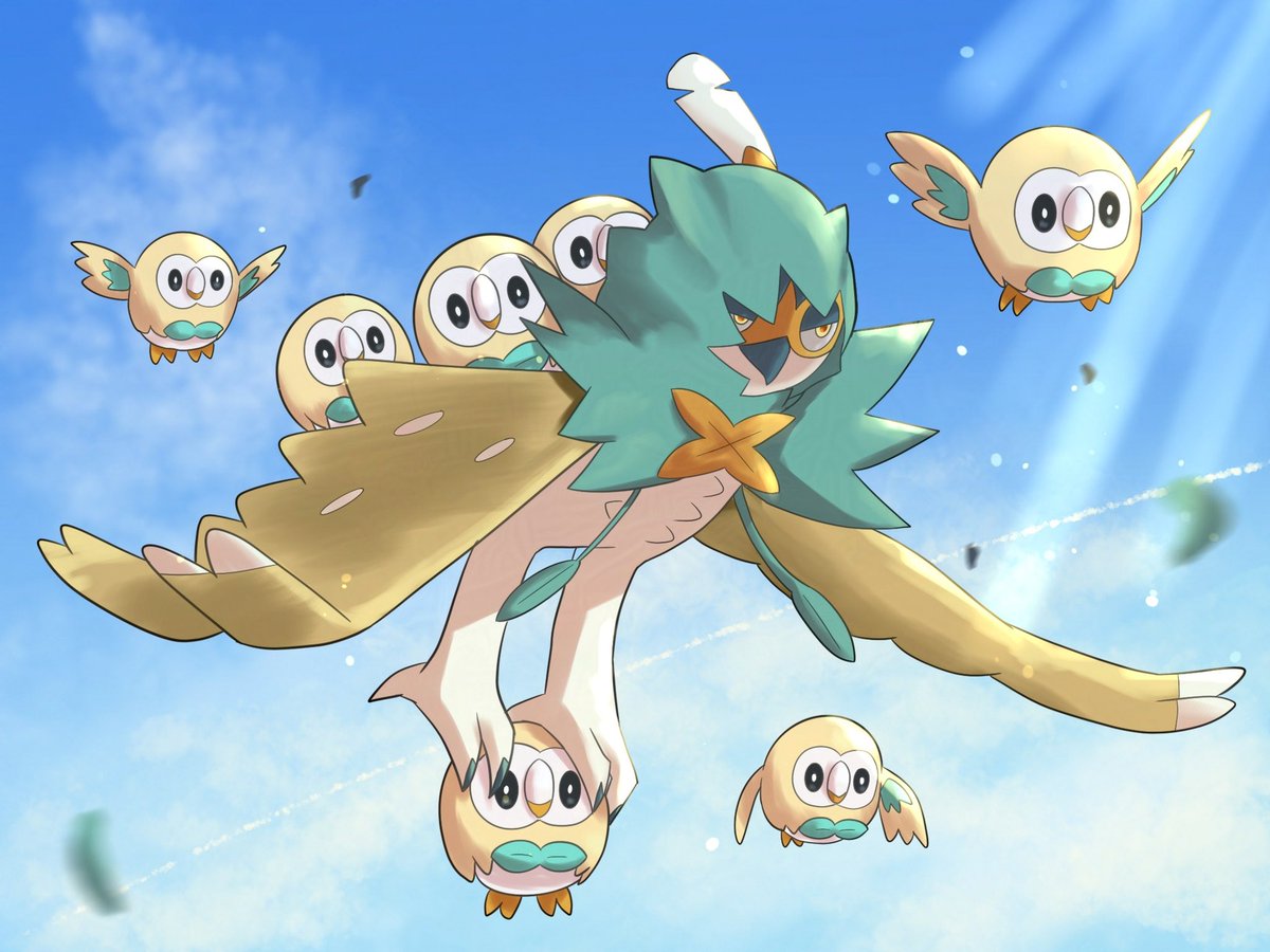 redamber9's tweet image. ジュナとセットで色々描いてきました～
 #モクローの日