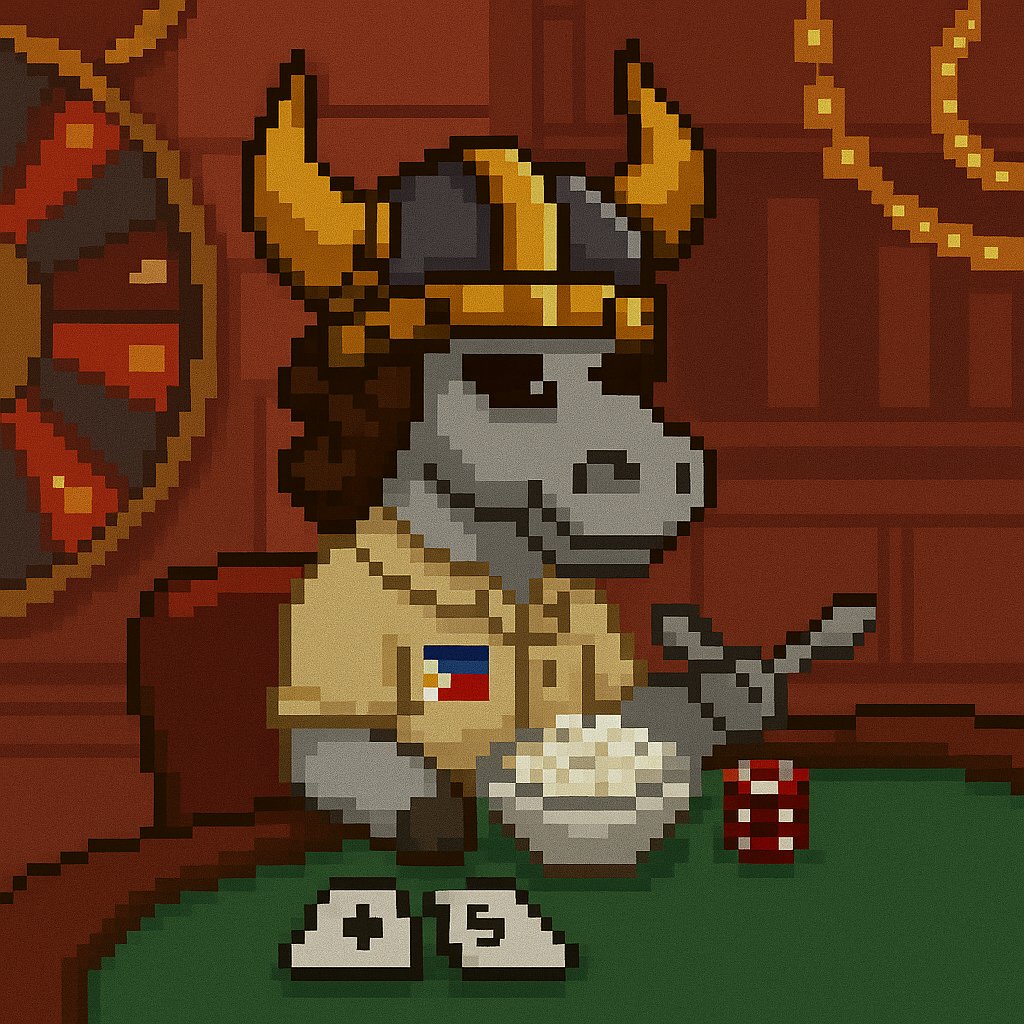 PandesalR's tweet image. Wait… how many projects are in this picture? 🤯 We got Vikings ⚔️, betting 💸, rice eating 🍚… where’s the rice even from👨🌾?! 😂 And the horse? Bro’s out here doing EVERYTHING 🐴💼💪 #AOF #RONCASINO #VALHALLAREBORN #RRF #PlanetHorse