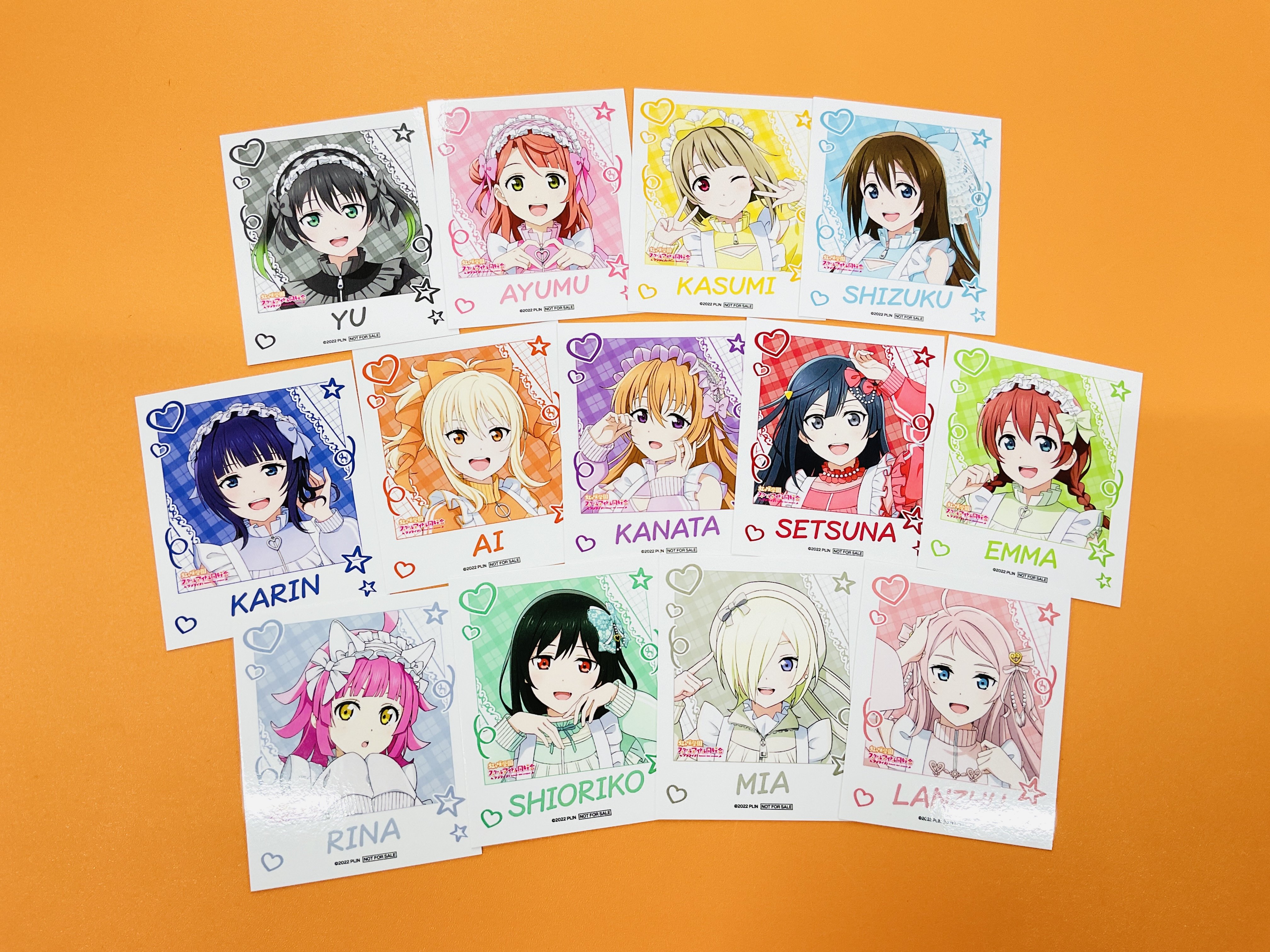 ハニフェス女子校文化祭 らんだむブロマイドセット（ハニフェスver.） ハニフェス女子校文化祭 らんだむブロマイドセット（ハニフェス