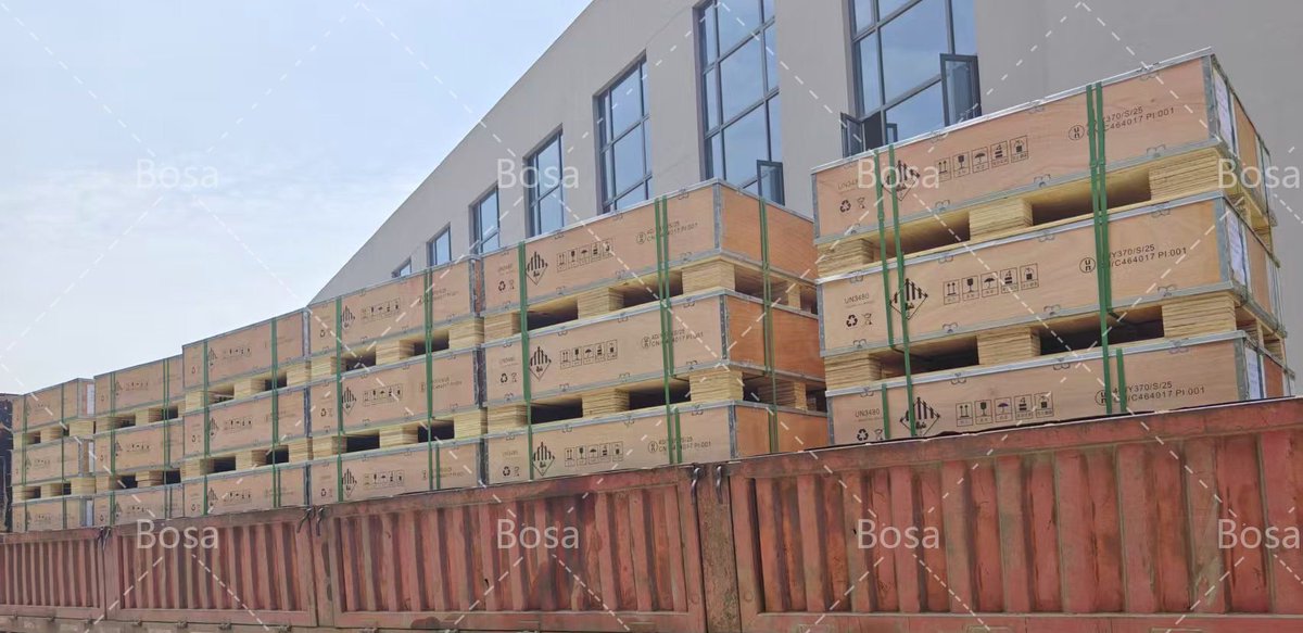 BellaBosa's tweet photo. Happy moments of summer:
800 sets of 150Ah 1P12S lithium battery modules produced by Bosa were successfully loaded, They will carry out their mission on our customers

If you need lithium battery:
https://t.co/lqIyO2ufDm
info@bosaenergy.cn

#150Ah #38v #5760wh  #Battery #lfp https://t.co/wa4YFYn2h1
