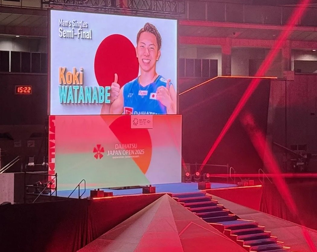 【ダイハツジャパンオープン2025】

男子シングルス第3位 
渡邉航貴選手コメント掲載📣😊

biprogy.com/badminton/resu…

#BIPROGY
#BIPROGYバドミントンチーム
#バドミントン
#DJO2025
#渡邉航貴