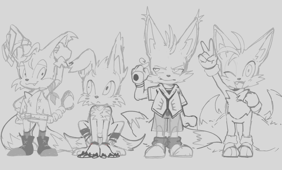 Gabbie6543mimic's tweet image. Sonic&apos;s child support must be really high..

#TailsTheFox 
#SonicPrime