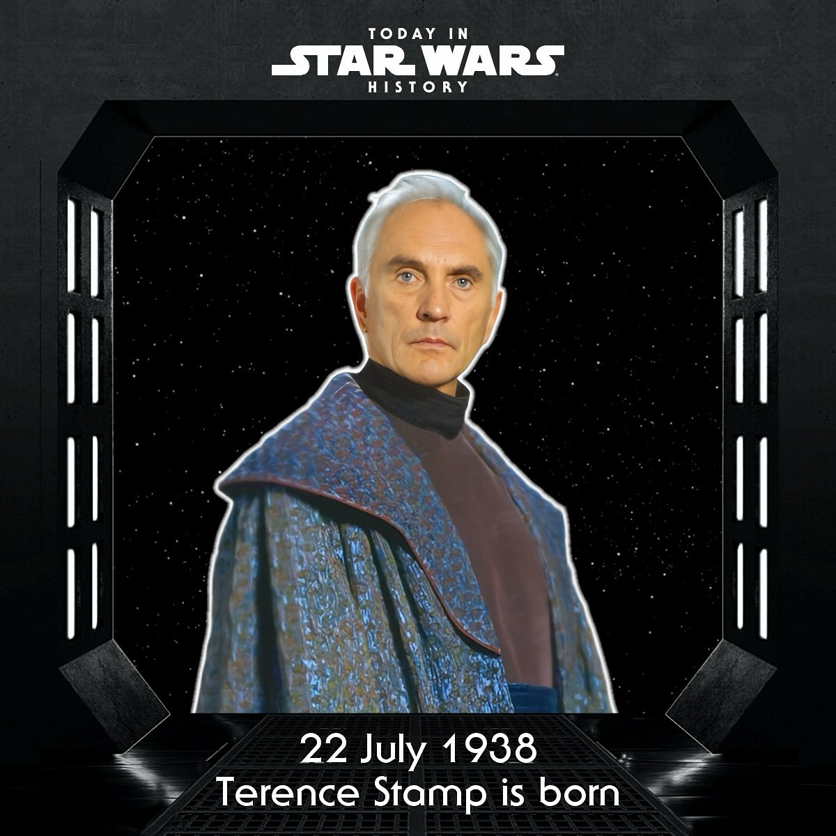 TodayinStarWars's tweet image. 22 July 1938 #TodayinStarWarsHistory "I've called a special session of the Senate to hear your position." #ChancellorValorum #TerenceStamp