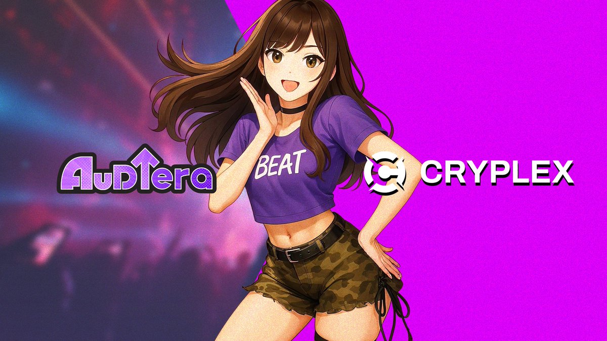 Audiera_web3's tweet image. 🤝 Audiera × @CryplexAI
A new wave of AI meets rhythm! 🎶⚡
CryplexAI, a cutting-edge AI infrastructure & gaming engine, joins forces with @Audiera_web3 — the dance-to-earn platform powered by AI idols @Kira_0x4154 & @Ray_0x4245.
Together, we’re pushing the boundaries of AI x…