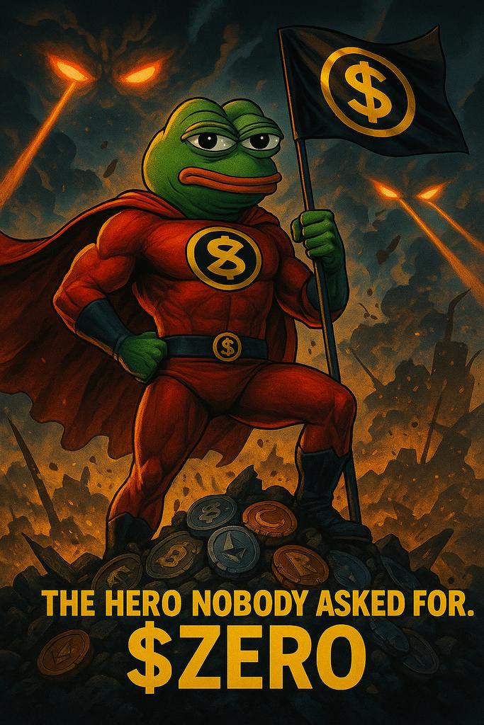 zerocoinoffi's tweet photo. You’re not early. You’re not late.  
You’re exactly where the nothingness wants you to be.

$ZERO is inevitable.  ⚡ https://t.co/uPobgJ1kLz