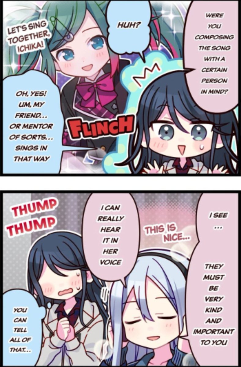 timelyichimiku's tweet image. #ichimiku day 2 !
Oh Ichika is in the TRENCHES 😭😭😭 such a girl failure but we love her