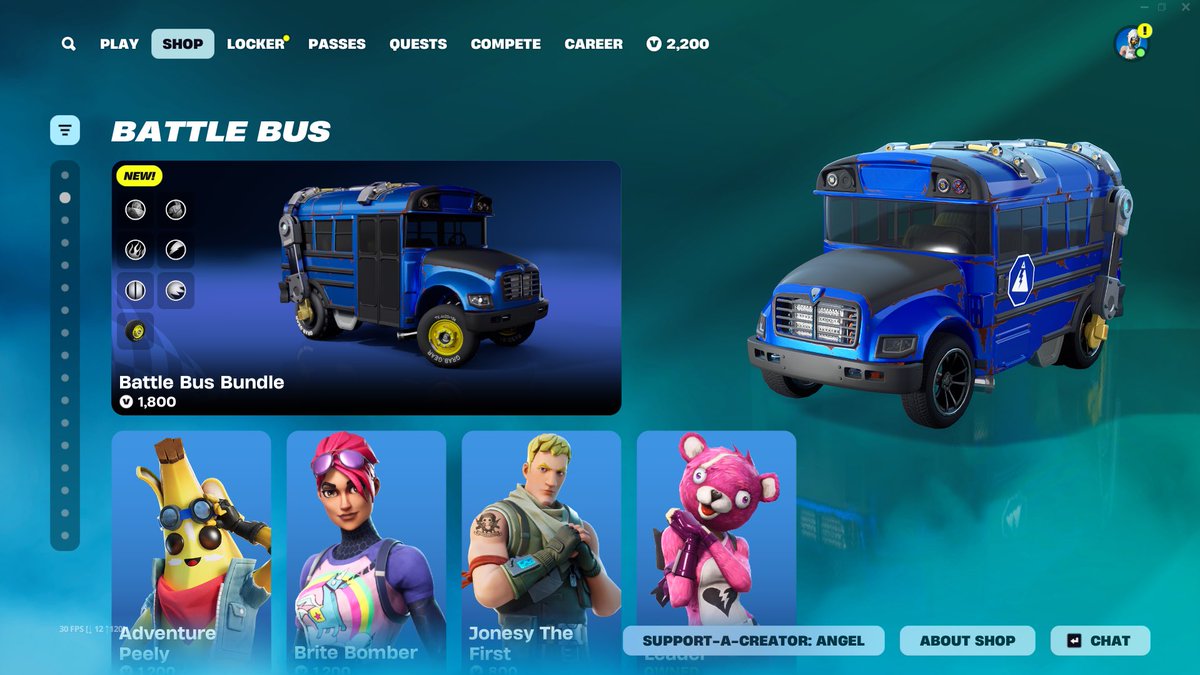 abbyaims's tweet image. You can get the battle bus in Fortnite!!
Use code “Angel” for an easy way to support me 🫶 (ad)